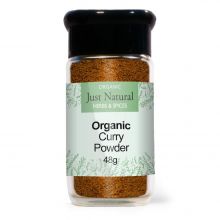 Just Natural Organic Curry Powder (Glass Jar) 48g