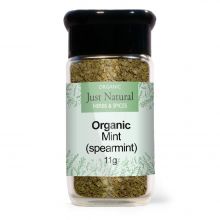Just Natural Organic Mint (Spearmint) (Glass Jar) 11g