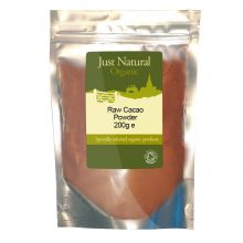 Just Natural Organic Raw Cacao Powder 200g