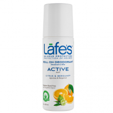 Lafe's Natural Roll-On Deodorant, 2.5oz (73ml) - active