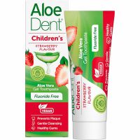 AloeDent, children's strawberry toothpaste, 50ml