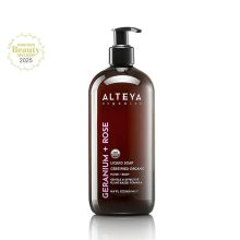Alteya Organics, Organic Liquid Soap Geranium Rose, 500ml
