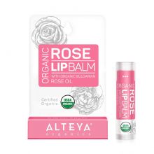 Alteya Organics, Organic Lip Balm Rose, 0.17oz/5g