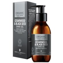 Amphora Aromatics, Cedarwood & Black seed Soothing Shave Gel COSMOS Organic, 120ml