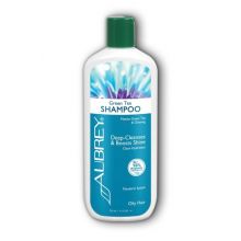 Aubrey Green Tea Shampoo, Deep-Cleanses & Boosts Shine, 11oz (325ml)