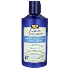 Avalon Organics, Scalp Normalizing Conditioner, Tea Tree Mint Therapy, 14 fl oz (397 g)