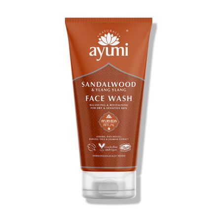 Ayumi, Sandalwood & Ylang Ylang Face Wash, 150ml