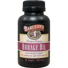 Barlean's, Borage Oil, 1000 mg, 60 Softgels