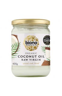 Biona, Organic Coconut Oil Raw Virgin, 400g