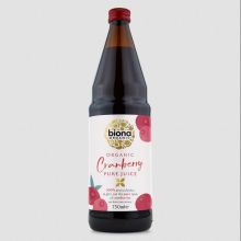 Biona Organic, Organic Cranberry Pure Juice, 750ml