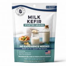Cultures For Health, Milk Kefir, Starter Grains, 1 Packet, 2.4g Cultures For Health, Milk Kefir, Starter Grains, 1 Packet, 2.4g