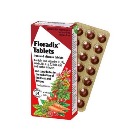 Floradix 鐵+維生素片劑 84片