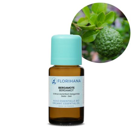 Florihana, Organic Bergamot Essential Oil, 15g
