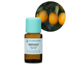 Florihana, Organic Orange Sweet Essential Oil, 15g
