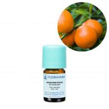 Florihana, Organic Red Mandarin - Tangerine Essential Oil, 5g