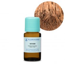 Florihana, Organic Vetiver Essential Oil, 15g