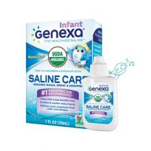 Genexa, Saline Care™ 有機鼻腔噴霧劑/滴管(兒童裝)