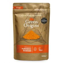Green Origins, Organic Turmeric Powder, 100g 