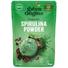 Green Origins, Organic Spirulina Powder, 250g