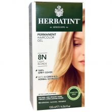 Herbatint, 純天然植物染髮劑, 4.5 fl oz - 8N (平行進口)