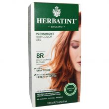 Herbatint, Permanent Herbal Haircolor Gel, 4.5 fl oz - 8R (Parallel Import)