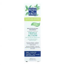 KISS MY FACE Triple Action Toothpaste, 3.4 oz 