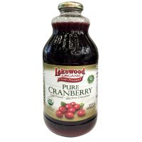Lakewood, 有機小红莓汁, 946 ml