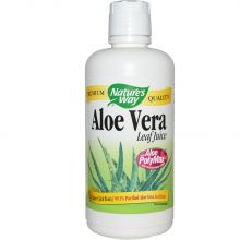 Nature's Way, Aloe Vera, Leaf Juice, 33.8 fl oz, 1 Liter