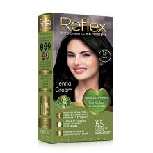 Naturtint, Reflex 半永久性海娜染发剂 1.0 黑色 110ml (平行进口)