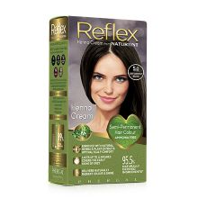 Naturtint, Reflex Semi-Permanent Henna Cream 5.0 Light Chestnut Brown, 110ml (Parallel Import) 
