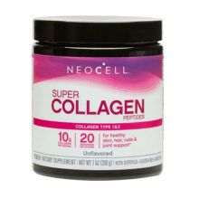 NeoCell, Super Collagen Peptides, Type 1 & 3, 200g