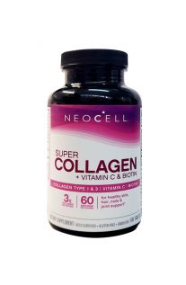 Neocell, Super Collagen Tablets + Vitamin C & Biotin, 180 Tablets