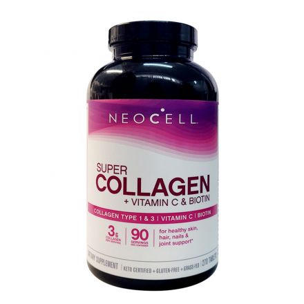 NeoCell, 超級膠原蛋白 + 維生素 C 和生物素, 270 片