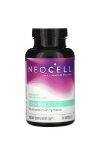 Neocell, Glow Matrix, 神經醯胺透明質酸, 90 粒膠囊