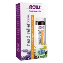 Now Foods, Head Relief Essential Oil Blend Roll-On, 10ml