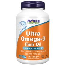 NOW Foods, Ultra Omega-3, 180 Softgels