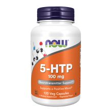 Now Foods, 5-HTP (5-羟色胺酸)，120 粒素食胶囊