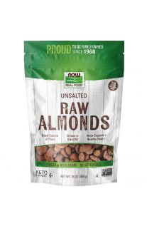 Now Foods, Raw Almonds, Unsalted, 16 oz (454 g)