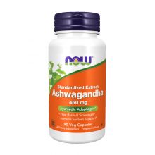 NOW Foods, Ashwagandha, 450 mg, 90 Veggie Caps