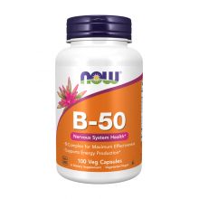 NOW Foods, B-50 mg, 100 Veg Capsules.