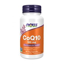 NOW Foods, CoQ10, 100mg, 90 Vcaps.