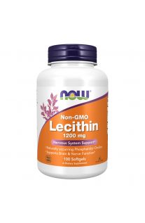 NOW Foods, Lecithin 1,200mg, 100 softgels
