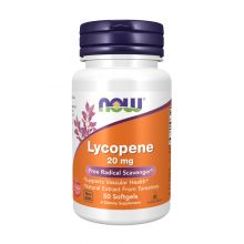 NOW Foods, Lycopene, 20 mg - 50 Softgels