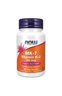 Now Foods, Vitamin K-2 (MK-7), 100 mcg, 60 Veg Capsules