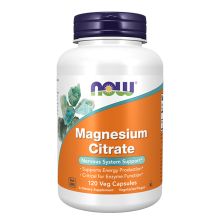 Now Foods, Magnesium Citrate, 120 Veg Capsules