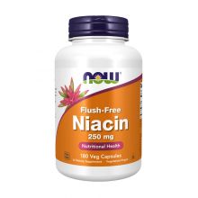 Now Foods, Flush-Free Niacin, 250 mg, 180 Vcaps