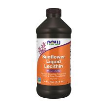 NOW Foods, Sunflower Liquid Lecithin, 16 fl oz (473 ml)