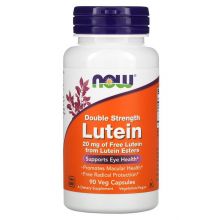 Now Foods, Lutein, Double Strength, 90 Veg Capsules.