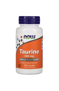 Now Foods, 牛磺酸膠囊, 500mg, 100粒
