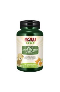 Now Foods, Pets,  UC-II® Advanced Joint Mobility Chewable Tablets for Dogs & Cats, 60 tablets